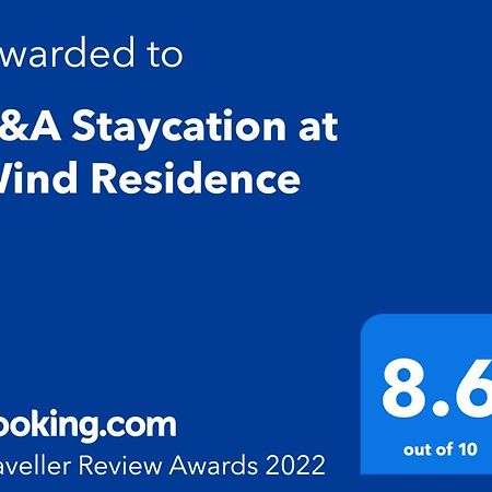 R&A Staycation At Wind Residence Tagaytay City Ngoại thất bức ảnh